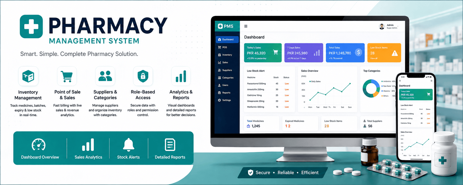 Pharmacy Management & Point of Sale System
